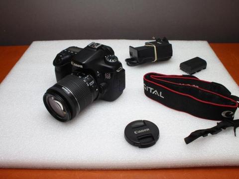Canon 70D body with Canon 18-55mm IS STM lens