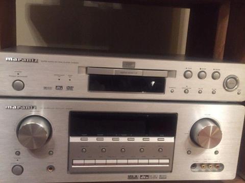 Marantz DV6400SACD/DVD Player and SR5400 AV receiver