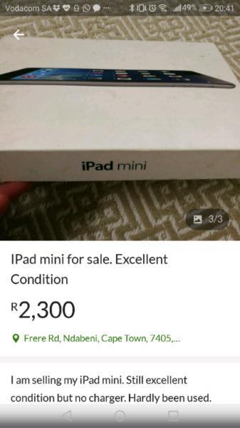 IPad mini 3 for sale