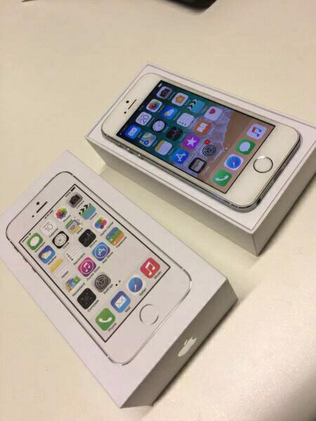 Iphone 5s With Box All Accessories ( Silver in Color )