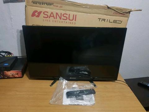 Brand new 32 inch sansui led tv
