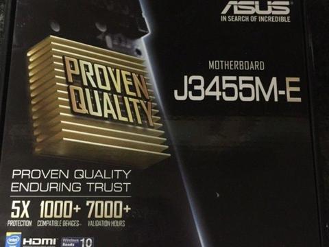 Asus Motherboard and CPU combo