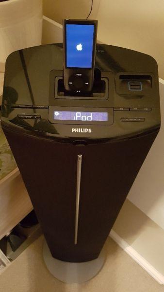 Philips iPod docking station/ Aux/ USB/ FM radio