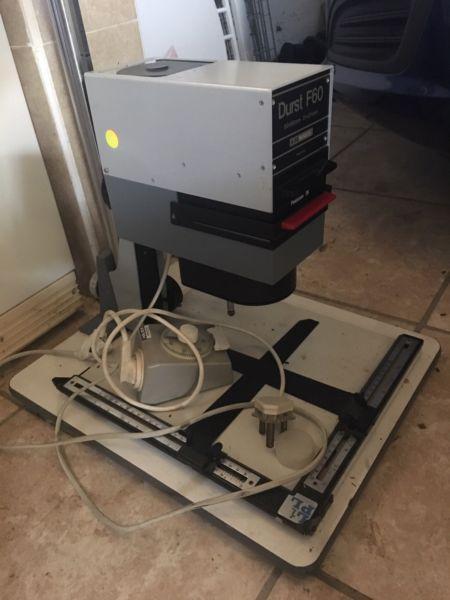 Durst F60 Enlarger - Perfect working condition with accessories