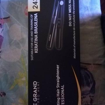 Professional hair dryer and straightener imported from Brazil