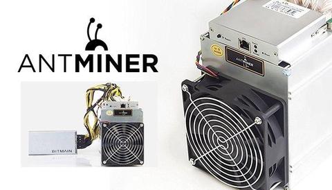 AntMiner L3+ ~504MH/s @ 1.6W/MH ASIC Litecoin Miner with power supply