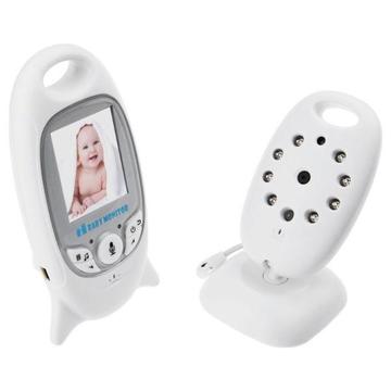 Wireless Infant Monitor Night Vision Digital Video Monitor Audio Music Camera Temperature Display