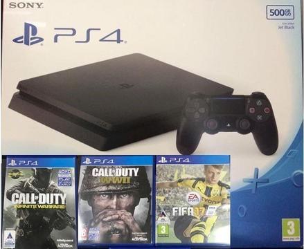 PlayStation 4 500GB with Games R4300