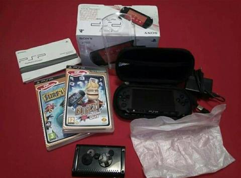 Sony PSP with games