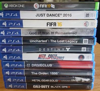 PS4 & XBOX1 Games - Bargain