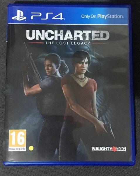 Uncharted Lost Legacy - Excellent Condition PS4