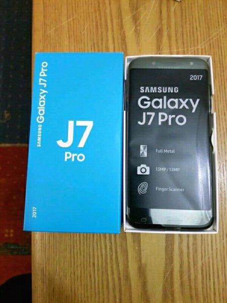 New J7 Pro 2017 With Box + Proof of Purchase