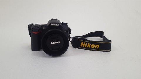 Nikon D7000 body and Nikkor 35mm 1:18 lens