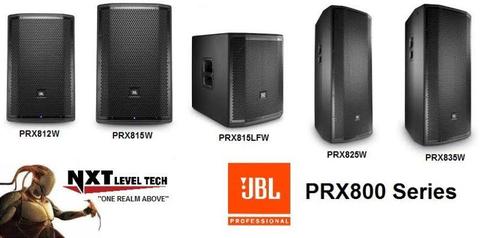 JBL PRX 800 Series Two-Way Full-Range Main System with Wi-Fi