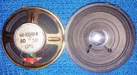USED Electronic Spares - Round Replacement Speakers - Pairs of Loudspeakers - UPS 3 Watt