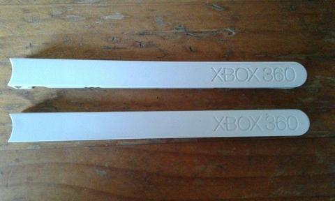 Original Xbox 360 White Disc Drive Logo Tray Covers