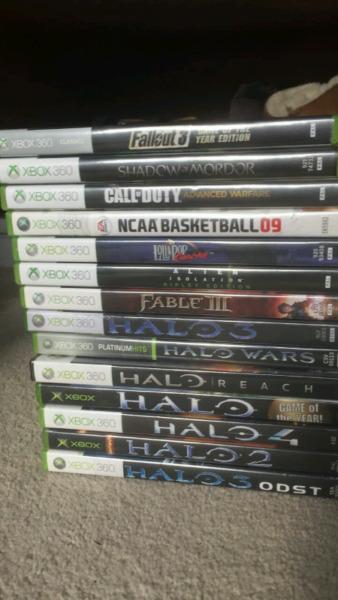 Xbox 360 games Pre played