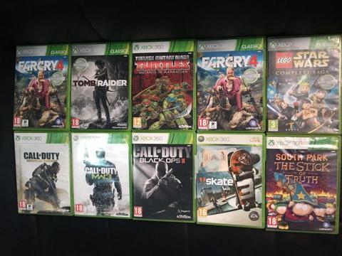 XBOX 360 GAMES FOR SALE CHEAP !!