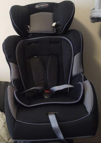 Bambino car seats in excellent condition available