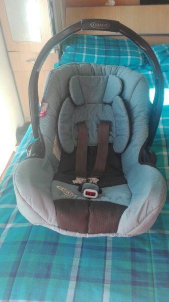 Graco car seat and base