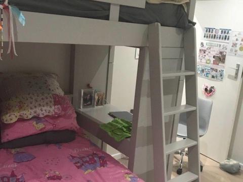 Double bunk beds and matress