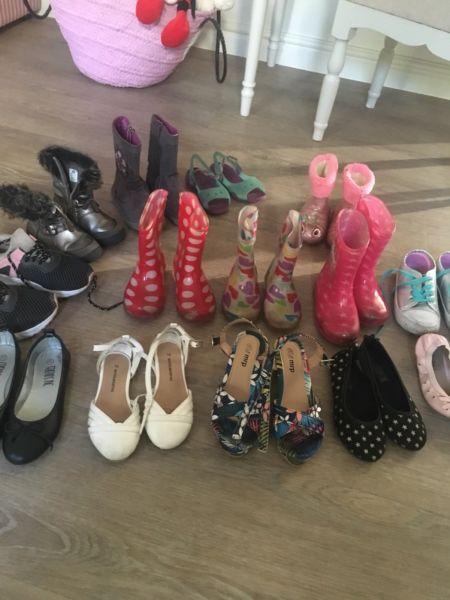 Girls Shoes Lot