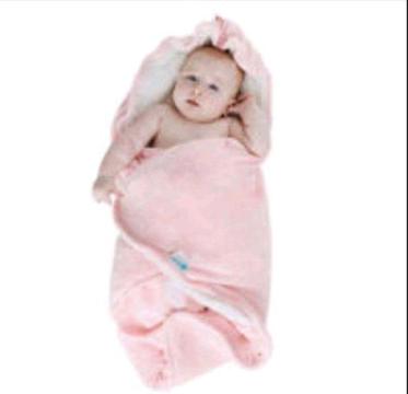 Baby swaddle fleece blanket
