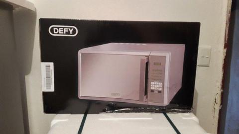 Defy brand new microwave