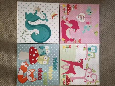 Wall decorations for baby room