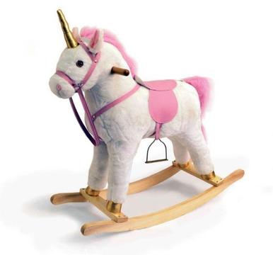 Princess Rocking Horse Unicorn in Pink