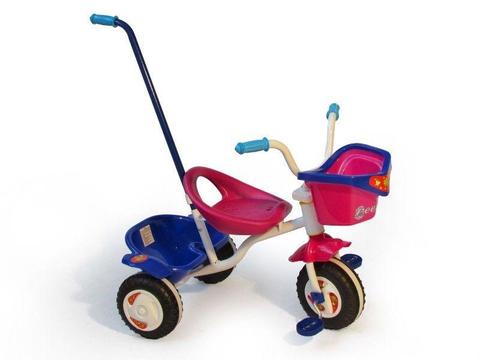 Sunny Pink Trike with Bucket & Tray
