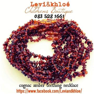 We supply genuine Baltic Amber Teething Necklaces for sale