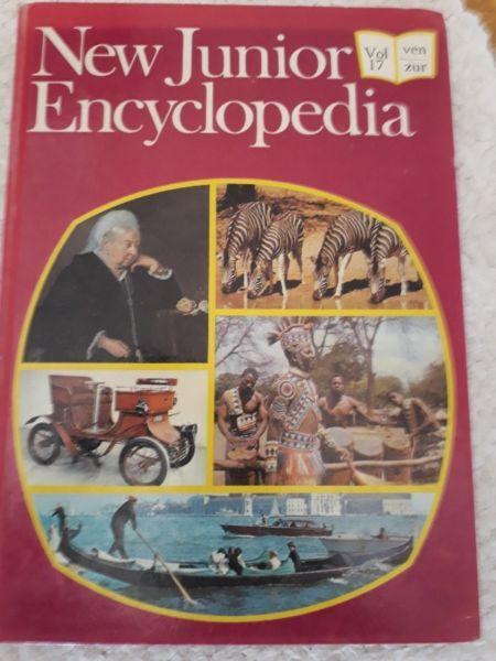 Junior Encyclopedia set of 17 books