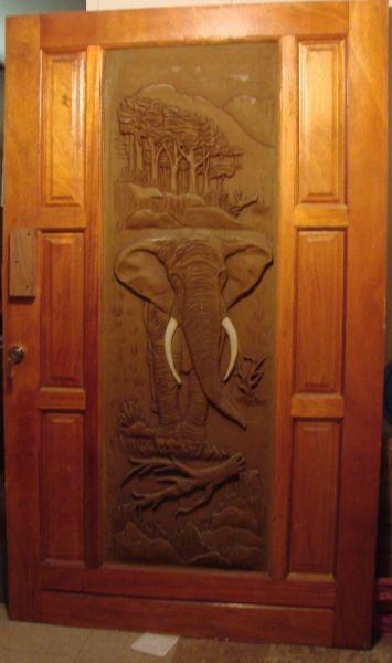 Elephant Pivot door