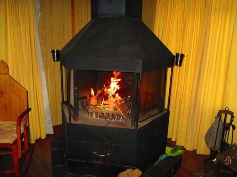Large Firebox Fireplace for sale