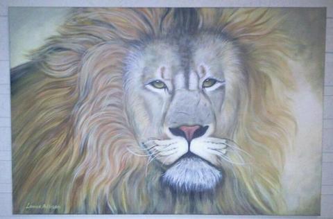 Painting of Lion