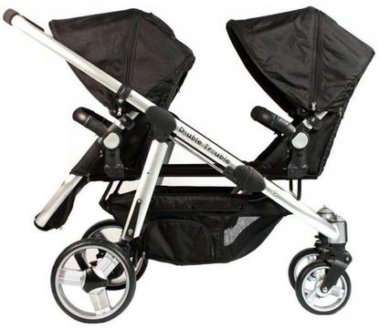Double Trouble Toddler Pram Seats (two seats) DOES NOT INCLUDE PRAM/STROLLER