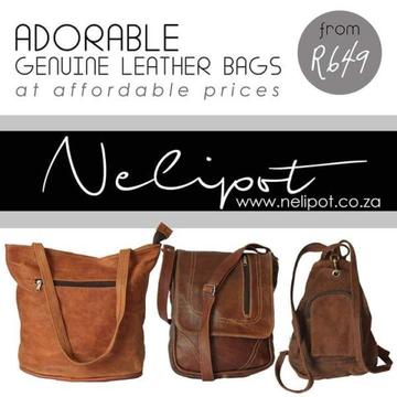 Genuine Leather Handbags - Affordable prices!!