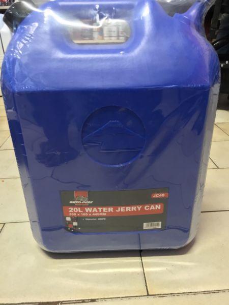 Water Jerry Can - 20 Litre Plastic