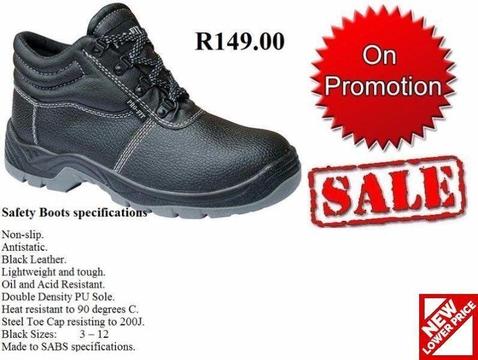 Cheap Affordable Safety Boots, Work Safety Boots, Conti Suit Overalls, PPE