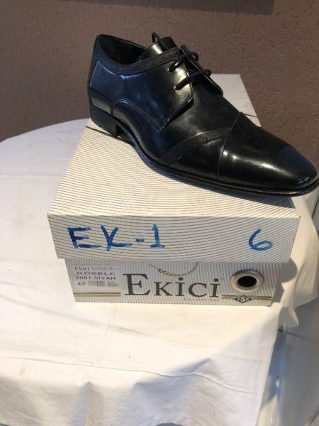 Ekici 'Imported from Turkey' Normally R4000. (1 only) size 10. black lace up