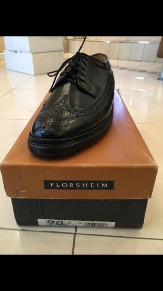 Florsheim Black lace up Royal Imperial (1 Only) Size 8 **NO OTHER SIZES