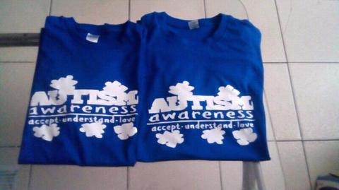 Bring your own T-shirt and design Printing R40