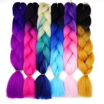OMBRE JUMBO BRAID EXTENSIONS
