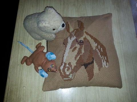 Horse Cushion & Toys