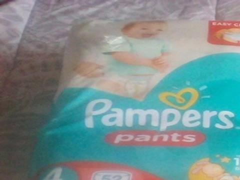 Pampers for sale size 4+ and pampers pants size 4 for sale