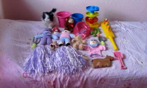 Assorted toys