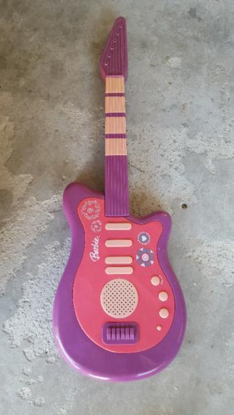 Barbie guitar