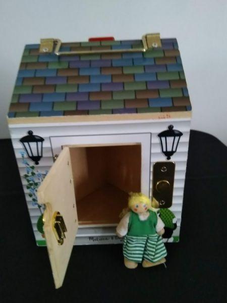 Melissa & Doug Doorbell Toy House