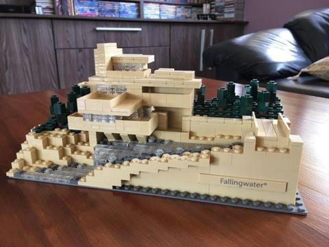 Lego Architecture Falling Water